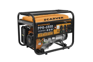 АКЦИЯ!!! Генератор CARVER PPG-6500 бенз. 01.020.00018